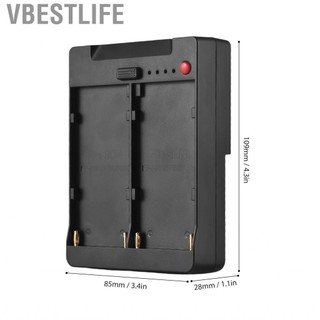 VBESTLIFE Tấm pin NP-F970 F750 F550 đến V-LOCK V-Mount Bar