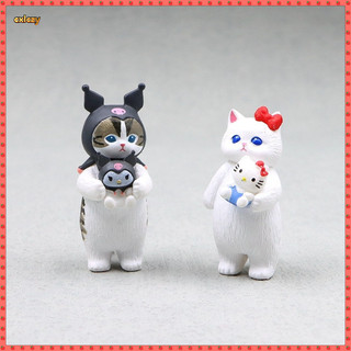 6 Loại Toàn Bộ Hoạt Hình Anime Cá Mập Mèo Nhập Vai Quế Chó Kuromi Giai Điệu Hello Kitty Pudding Chó Hanton Q Phiên Bản Búp Bê Mô Hình Búp Bê Đồ Chơi Hình Trang Trí Quà Tặng Búp Bê