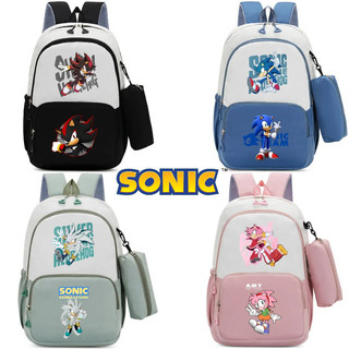 Ba lô Sonic mới ba lô thông thường hai mảnh dây đeo vai thoáng khí nhẹ sức chứa lớn ba lô quà tặng