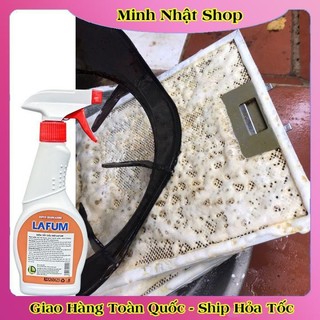 Tẩy dầu mỡ,tẩy nhà bếp, tẩy hút mùi, bếp gas, bếp từ, đáy xoong, đáy chảo LAFUM