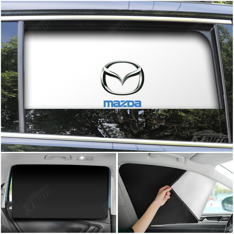 Tấm che nắng có thể gập lại Mazda Tấm che nắng Tấm che nắng ô tô Công cụ làm mát chặn tia cực tím cho Cx 5 3 2 Cx 8 Cx 3 Cx 30 6 Bt 50 Mx 5 5 Rx8
