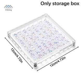 ELBBKG Acrylic Từ Seashell Hộp Hiển Thị Seashell Rõ Ràng Sao Biển Scepter Sắp Xếp 36 / 64 / 100 Lưới Vỏ Biển Hộp Bảo Quản Mới