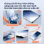 Có khung tự dán Kính cường lực chống nhìn trộm Cho Samsung S25 edge S23+ S24 FE S22 Ultra A56 A16 A36 A26 A55 A54