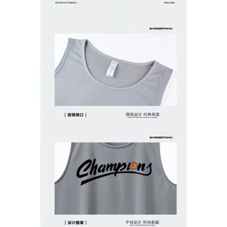 Ch Vest American Training Wear Men's Moisture Wicking Quick-Drying Sports Jersey Running Fitness Waistcoat Sleeveless T-shirt v4fC
