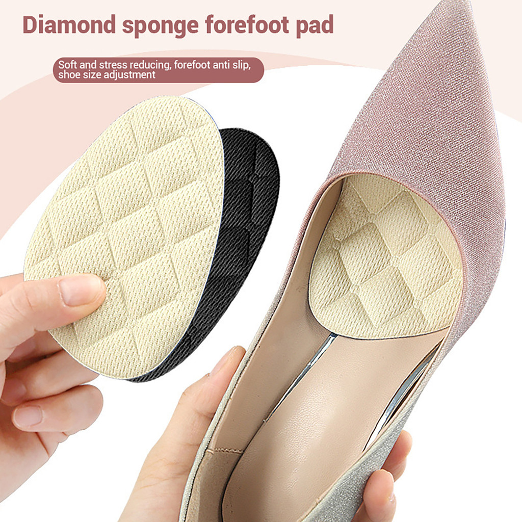 Bàn Chân Trước Dày Đệm Thoáng Khí Đệm Mềm Metatarsal Miếng Lót Giảm Đau Chân Cải Thiện Giày Phù Hợp Với