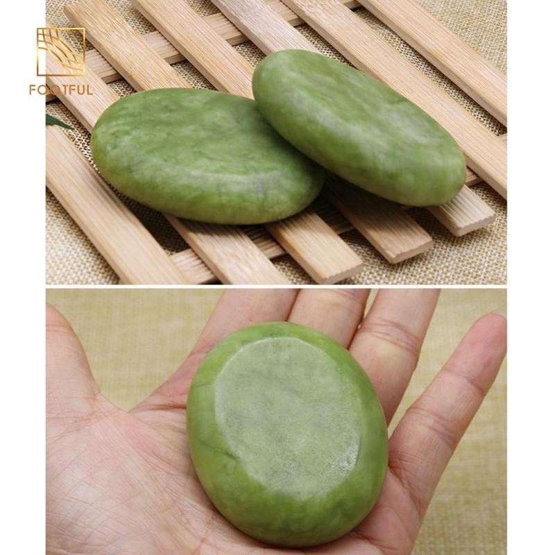 Đá Massage ngọc bích lớn Đá nóng lạnh để trị liệu cơ thể