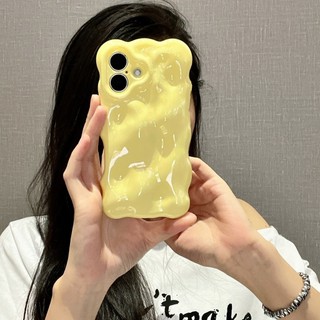Ốp điện thoại họa tiết sao băng màu vàng chanh màu vàng chanh cho iPhone 16Promax 16Plus 15Promax 12 13 14 Pro Max 11 Vỏ điện thoại silicon mềm chống sốc thời trang dành cho nữ
