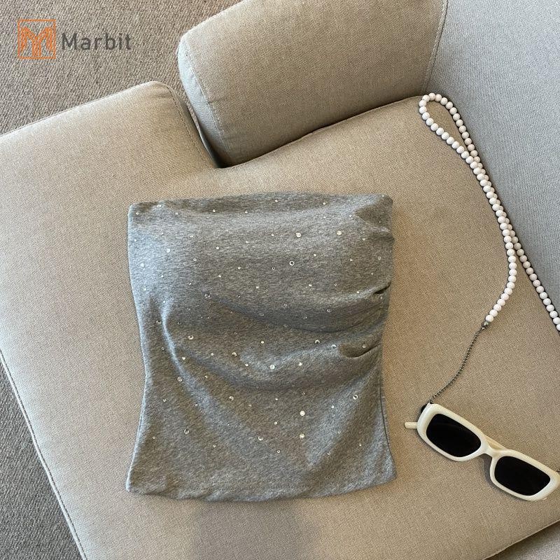 Marbit Gợi Cảm Kim Cương Giả Dây Áo 3 Màu Nữ Phù Hợp Với Ngày Lễ Chắc Chắn Không Tay Mới