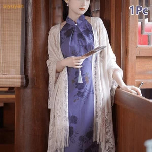 Siyuyan Capes Áo Poncho Ren Đi Biển Khăn Choàng Nữ Điều Hòa Khăn Đi Biển Mùa Hè Ngày Lễ Giải Trí Mũi Trung Quốc VN