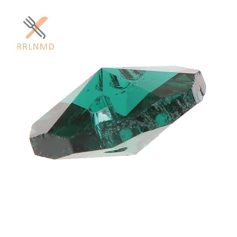 RRLNMD 50 Cái 14MM 2 Lỗ Thủy Tinh Pha Lê Hạt Hình Bát Giác Lăng Kính Rèm Đèn Chùm Phần Mặt Dây Chuyền Kính Trang Sức MỚI