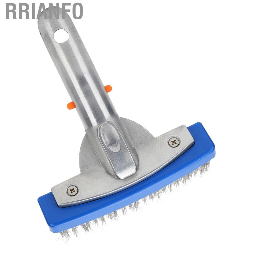 Rrianfo Rrianfo -VN Sutinna 5in Bàn chải hồ bơi bằng thép không gỉ - Hiệu suất cao có khả năng chịu được