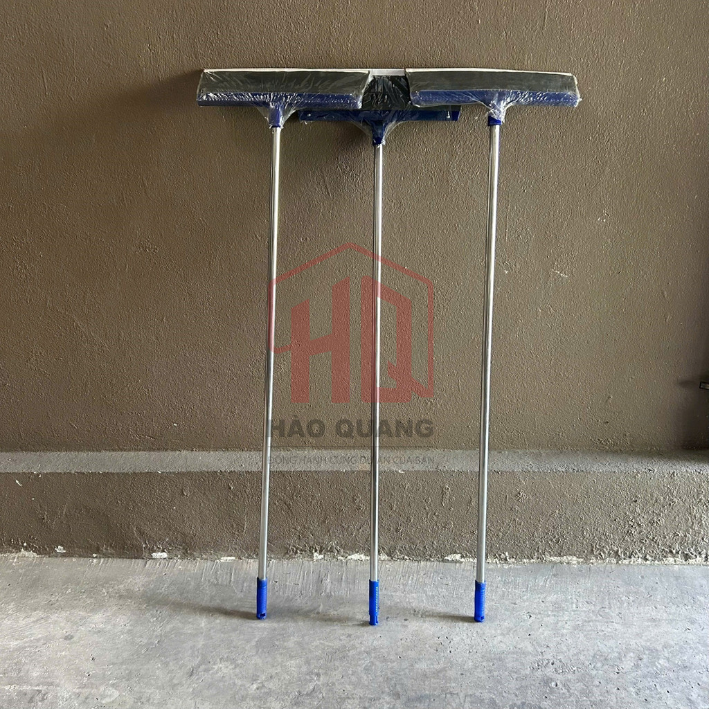 Cây Đẩy Nước /Cây chổi cước nhựa – Cán Inox Chắc Chắn, Gạt Nước Siêu Sạch Cho Nhà Tắm & Sân Nhà