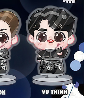 Mô hình standee 3-5CM chibi mini ATSH Anh trai say hi Don't Care Wrighthanoi