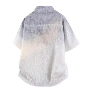 GKSSS Người Đàn Ông Của Áo Sơ Mi Ngắn Tay Áo Thời Trang Hàn Quốc Phong Cách Lỏng Thường Mỏng Hợp Thời Trang Thương Hiệu Thiếu Niên