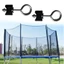 Yoo 12 Miếng Bu Lông Trampoline Chống Rỉ Sét Phụ Kiện Bảo Trì Vít Thép