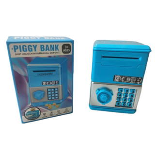 [Vận chuyển nhanh] Đồ chơi trẻ em THEHOMECO Piggy Bank, Mật khẩu ATM Hộp tiền tiết kiệm tiền, Quà tặng trẻ em Mini Đồ chơi tiết kiệm tài chính Ngân hàng tiết kiệm tiền cho bé trai bé gái