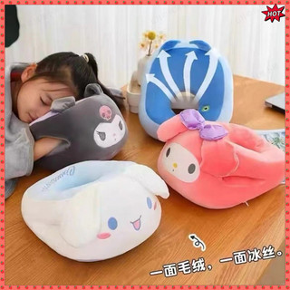 Dễ Thương Gấu Dâu Bé Gái Ngủ Tiện Dụng Cụ Văn Phòng Nghỉ Trưa Trẻ Em Nằm Gối Học Sinh Tiểu Học Ngủ Gối Đa Năng