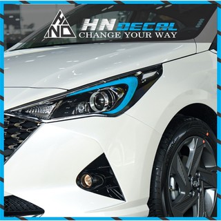 TEM DÁN ĐÈN ACCENT NHIỀU MÀU SẮC LỰA CHỌN, CHỐNG NƯỚC CHỐNG BÀI MÀU ( 1 CẶP )
