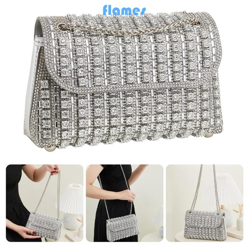 FL Kim Cương Giả Ví Túi Xách Nữ Dây Đeo Vai Túi Đeo Ngang Quà Tặng