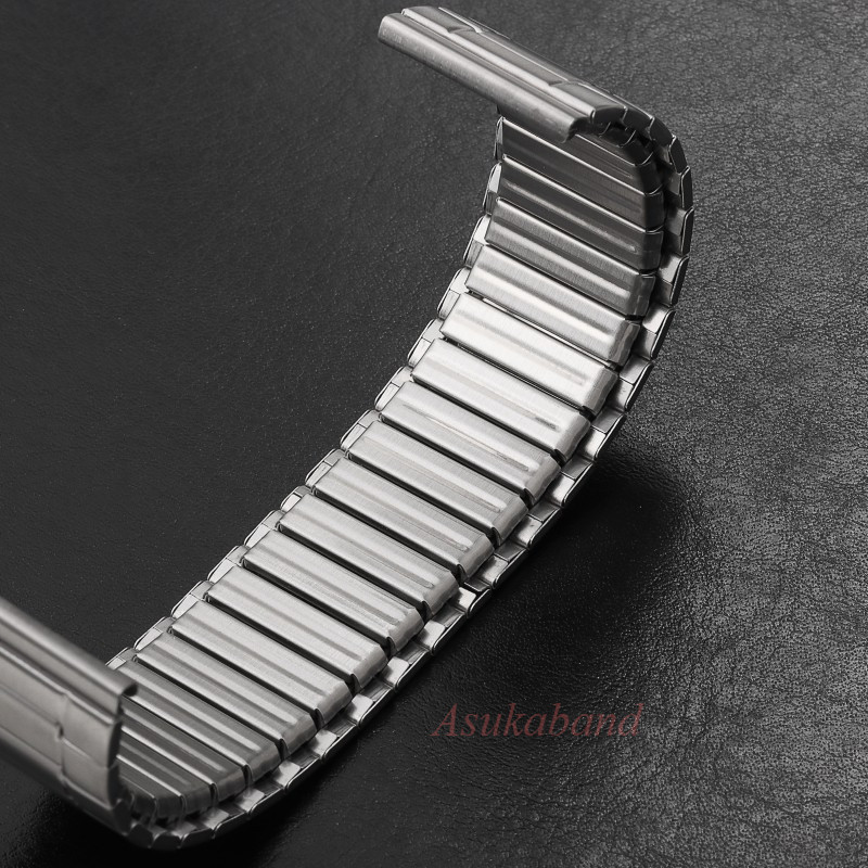 Co Giãn Co Giãn Thép Không Gỉ Đồng Hồ 22 Mm Vòng Tay Đa Năng Dây Đeo Đồng Hồ Thay Thế Nam Nữ Kim Loại Dây Đeo Đồng Hồ Phụ Kiện Truyền Thống Thạch Anh Watchbands