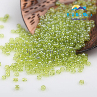 45g Hạt Cườm 3mm Màu Bóng Đính Kết Trang Phục, Làm Trang Sức Handmade