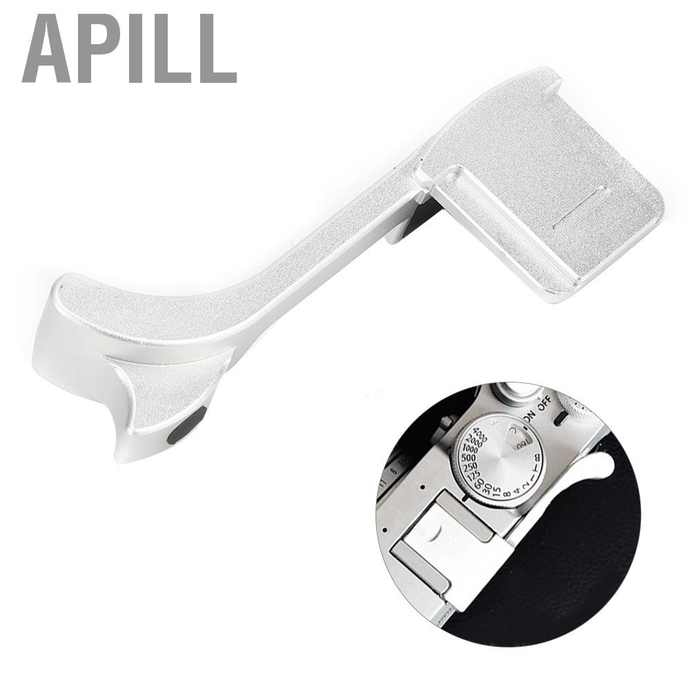 Apill Máy ảnh Apill-VN Tonysa Grip Grip Silver Aluminium Alloy Finger Tay cầm phụ kiện cho Leica Q/Q2