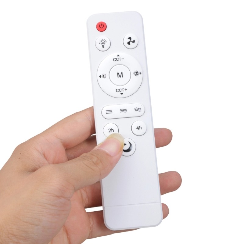 Điều khiển từ xa Star IR cho đèn quạt trần có độ sáng và cài đặt nhiệt độ màu có thể điều chỉnh