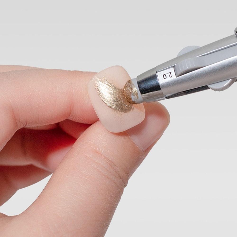 Bút chấm móng tay SIMPLEAID, Bút chấm móng tay nghệ thuật nhiều kích thước 4 trong 1, Thiết kế bút bi chuyên nghiệp Loại báo chí Dụng cụ vẽ móng tay chuyên nghiệp