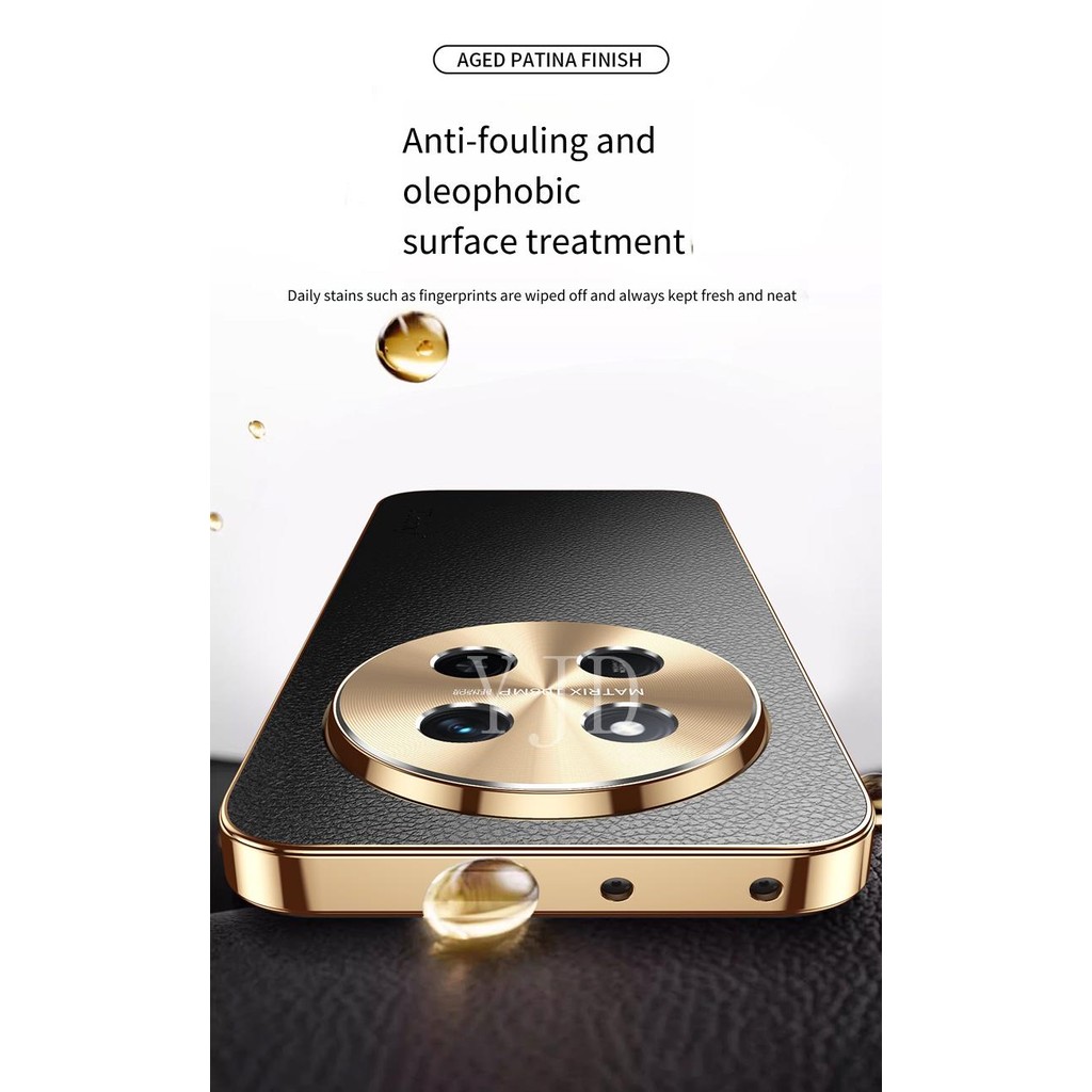 Ốp Lưng Cho Honor X9C Da Thông Minh Cao Cấp TPU Chống Rơi Vỏ Điện Thoại