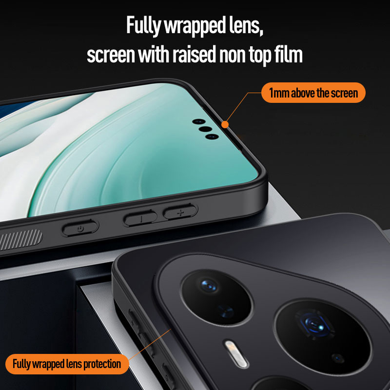 Dành Cho Huawei Pura 80 / 80 Pro / 80 Ultra Chống Sốc Armor Case Matte Hard Ốp Lưng Bảo Vệ Camera