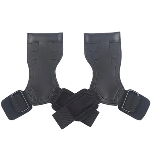Dây đeo móc nâng tạ GODD Hỗ trợ bọc cổ tay Deadlift Grip Dây đeo cổ tay kéo cho tập thể dục Powerliftin