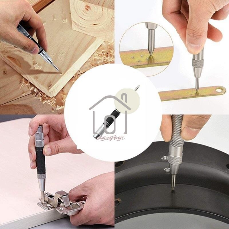 1 Chiếc Thép Tự Động Trung Tâm Đấm Định Vị Trung Tâm Đấm Cửa Sổ Phá Mẫu Punch Center Punch 128mm