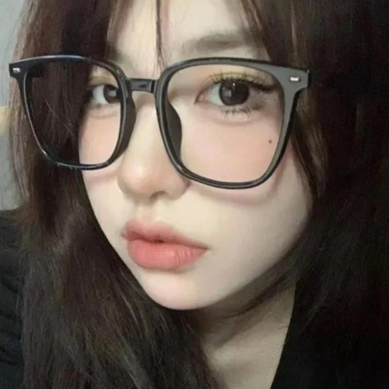 Cổ Điển Khung Vuông Ánh Sáng Xanh Chặn Kính Chống Tia UV Nhẹ Đa Năng Phù Hợp Cho Nam Nữ Máy Tính Văn Phòng Sử Dụng Kính Mắt