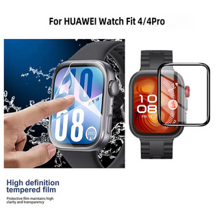 Bảo Vệ Màn Hình Cho Huawei Watch Fit 4 Pro / Fit4 HD Kính Cường Lực Và Phim Bảo Vệ Toàn Diện 3D Phim Kính