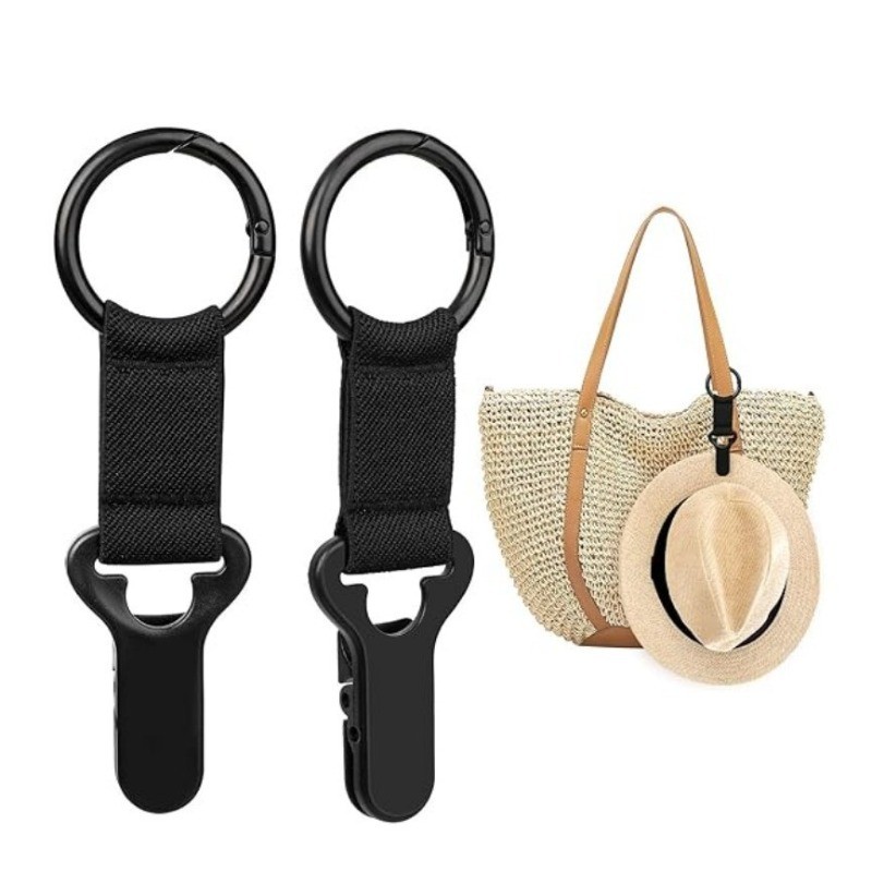Du Lịch Ngoài Trời Đa Năng Mũ Kẹp Di Động Ba Lô Kẹp Mũ Bảo Quản Chống Nắng Túi Treo Chống Mất