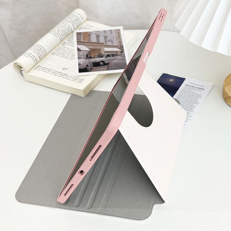 Ốp Lưng Máy Tính Bảng Cho Samsung Galaxy Tab A7 lite S9plus / s10plus 12.4inch Tab A9 Plus S7plus / S8plus S10ULTRA Tab S6 lite 10.4inch S9 FE + Kiểu Sách Xoay Có Giá Đỡ Bút Chì