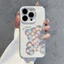 Ốp lưng iPhone hình gấu cho 16 15 14 13 12 11 Pro Pro Max 6S 7 8 Plus X XR XS Max SE 2020 2022 Ốp lưng TPU mềm XK002CYK