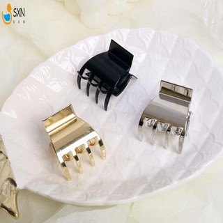 Kim Loại Móng Vuốt Tóc Hàm Kẹp Đuôi Ngựa Giá Đỡ Màu Cá Mập Kẹp Cho Mỏng Dày Dài Tóc Ngắn