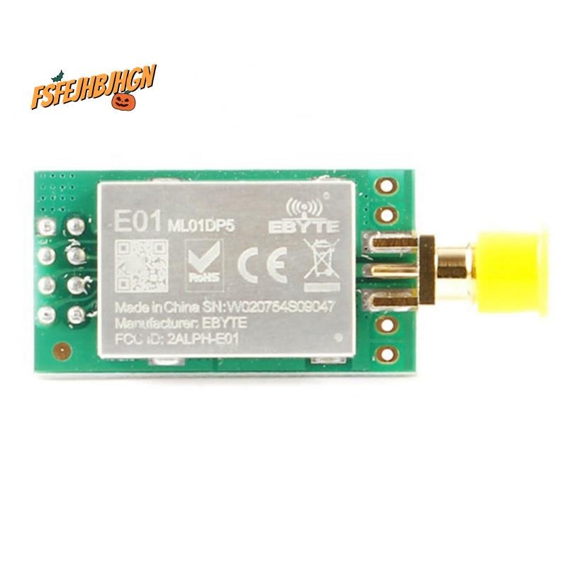 Mô-đun thu phát không dây E01-ML01DP5 NRF24L01P + PA + LNA 2.4G 2500M Mô-đun không dây RF điều khiển từ xa