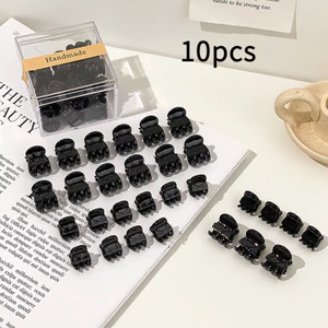 Kẹp tóc mini hình công chúa, kẹp tóc cao cấp cho người nổi tiếng trên internet, kẹp tóc mái nhỏ bên, kẹp tóc gãy, kẹp tóc tết, phụ kiện tóc bộ 10 món