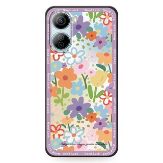 Phim Hoạt Hình Bền Đẹp Ốp lưng ZTE Libero 5G IV / Nubia Ivy Chống Bụi Bẩn TPU Túi Điện Thoại Chống Thấm Nước Bọc Toàn Bộ Chống Sốc Graffiti Hoa Tranh Sơn Dầu Mặt Sau Chống Va Đập Dễ Thương