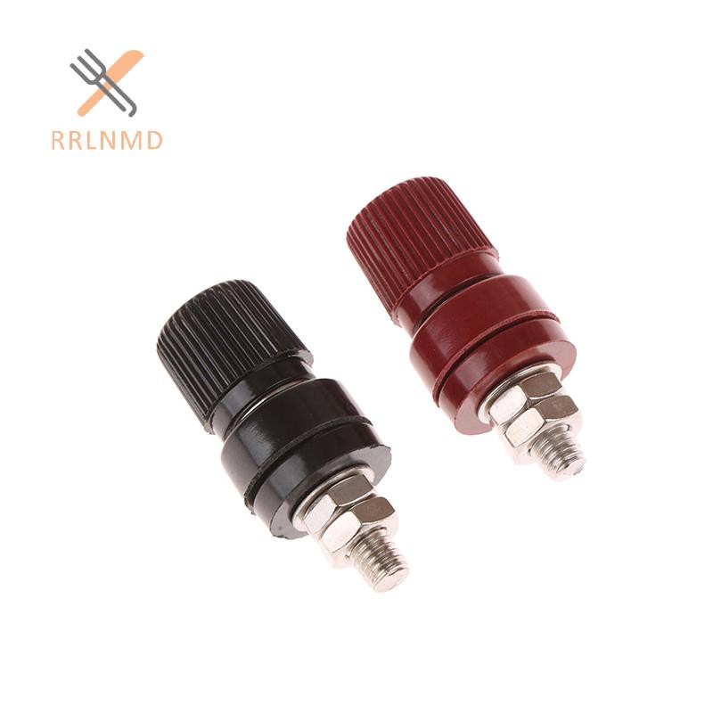 RRLNMD M6 Thiết Bị Đầu Cuối Bài Bằng Đồng Khối Thiết Bị Đầu Cuối Loại 333 Ren Vít Đỏ Và Đen Nhiệt Độ 6 Mm Đồng Vít MỚI