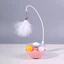 Đồ chơi mèo Xoay 360 độ Đồ chơi kẹp mèo có chuông Catnip cho ngoài trời trong nhà