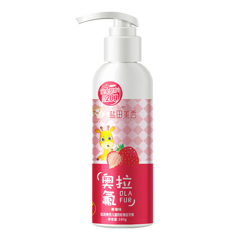 ✨Shuangyi Olafluoride Kem Đánh Răng Trẻ Em 3-12 Tuổi Kem Đánh Răng Chăm Sóc Chống Muỗi Kem Đánh Răng Cho Bé Bàn Chải Đánh Răng Đẩy Loại 180g 25.6.1