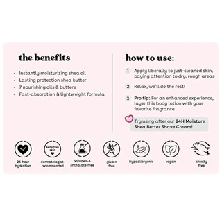 Sữa dưỡng thể dưỡng ẩm EOS Shea Better 24H 473ml Vanilla Cashmere