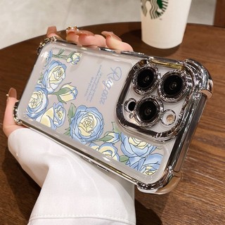 Ốp Lưng Tulip Lãng Mạn Cho Realme 5 5S 5i 6i 8 8s 9i 14T 14X 13 14 Pro + 13 Plus GT Neo 7 2T Trong Suốt Bảo Vệ Toàn Diện Vỏ Mềm Chống Sốc