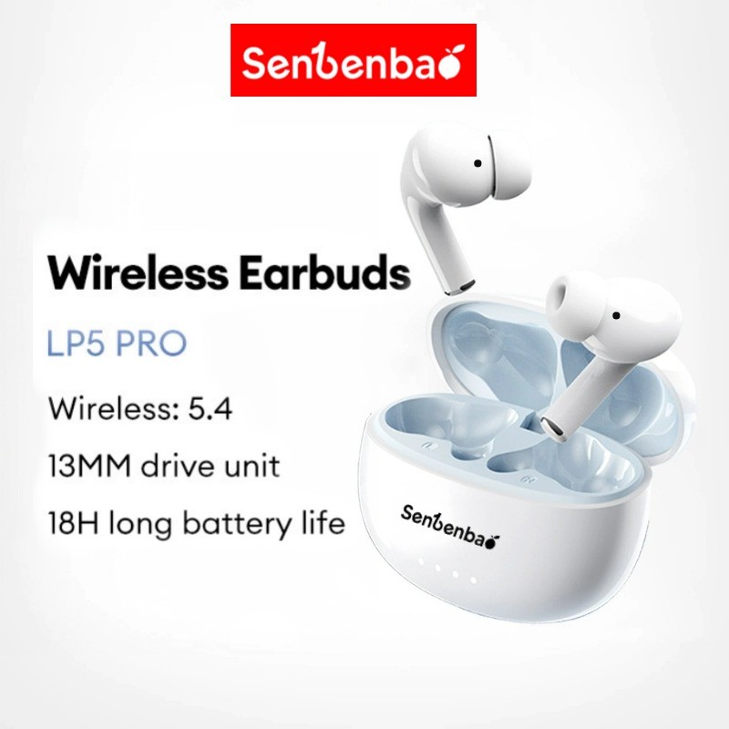 Tai Nghe Bluetooth Fenbenbao LP5 Pro Tai Nghe Thể Thao Khử Tiếng Ồn -38db 360° Âm Thanh Không Gian Bass Tốt