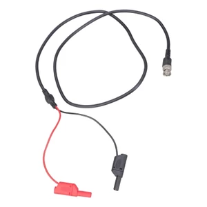 EDB * 120cm BNC Nam Đến Hai Đầu Chuối Dẫn Kiểm Tra Để Theo Dõi Tín Hiệu Máy Biến Động