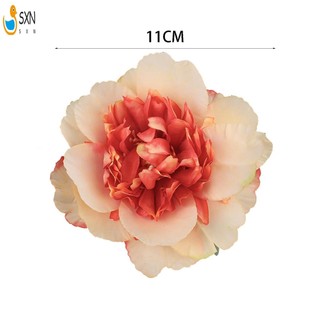 Kẹp Tóc Bên Hoa Lụa Màu Sắc Nhẹ Nhàng Hoa Nhân Tạo Vintage Kẹp Tóc Cho Dày Xoăn Tạo Kiểu Tóc Trang Trí