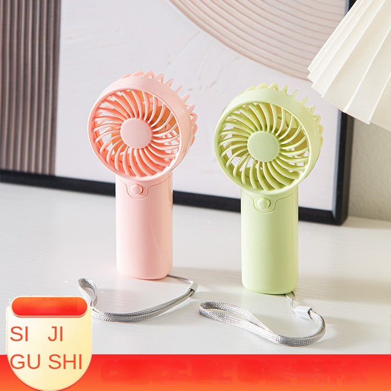 Quạt Nhỏ Cầm Tay Mini Di Động Ký Túc Xá Sinh Viên Để Bàn Quạt Cắm Trại Ngoài Trời Quạt Cầm Tay